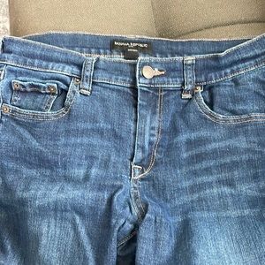 Banana republic skinny dark jeans size 28/6